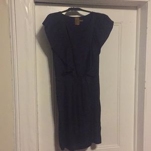 Ali Ro Navy silk dress